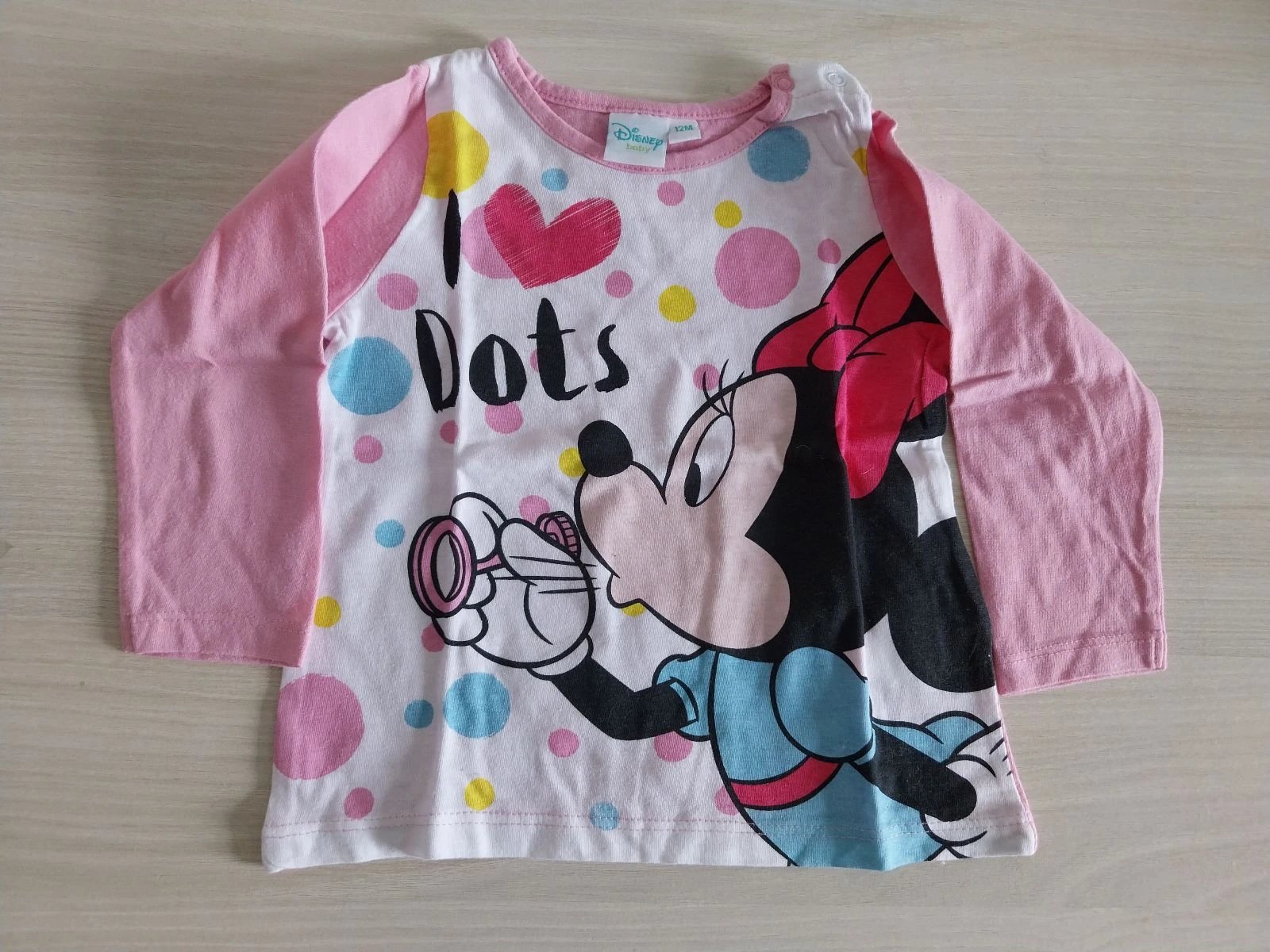 Pink Minnie top 12 months – photo 2